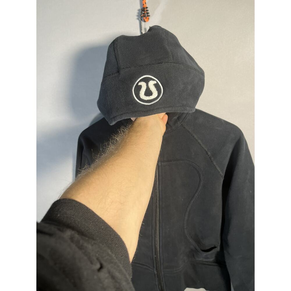 Lululemon Textured Hood Logo Hoodie